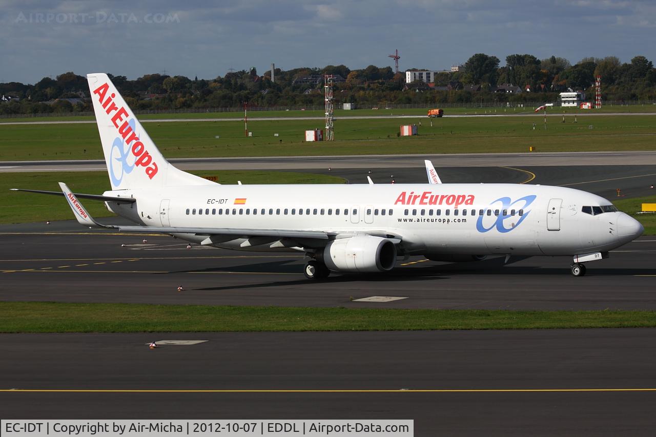 EC-IDT, 2002 Boeing 737-86Q C/N 30281, Air Europa, Boeing 737-86Q (WL), CN: 30281/1076