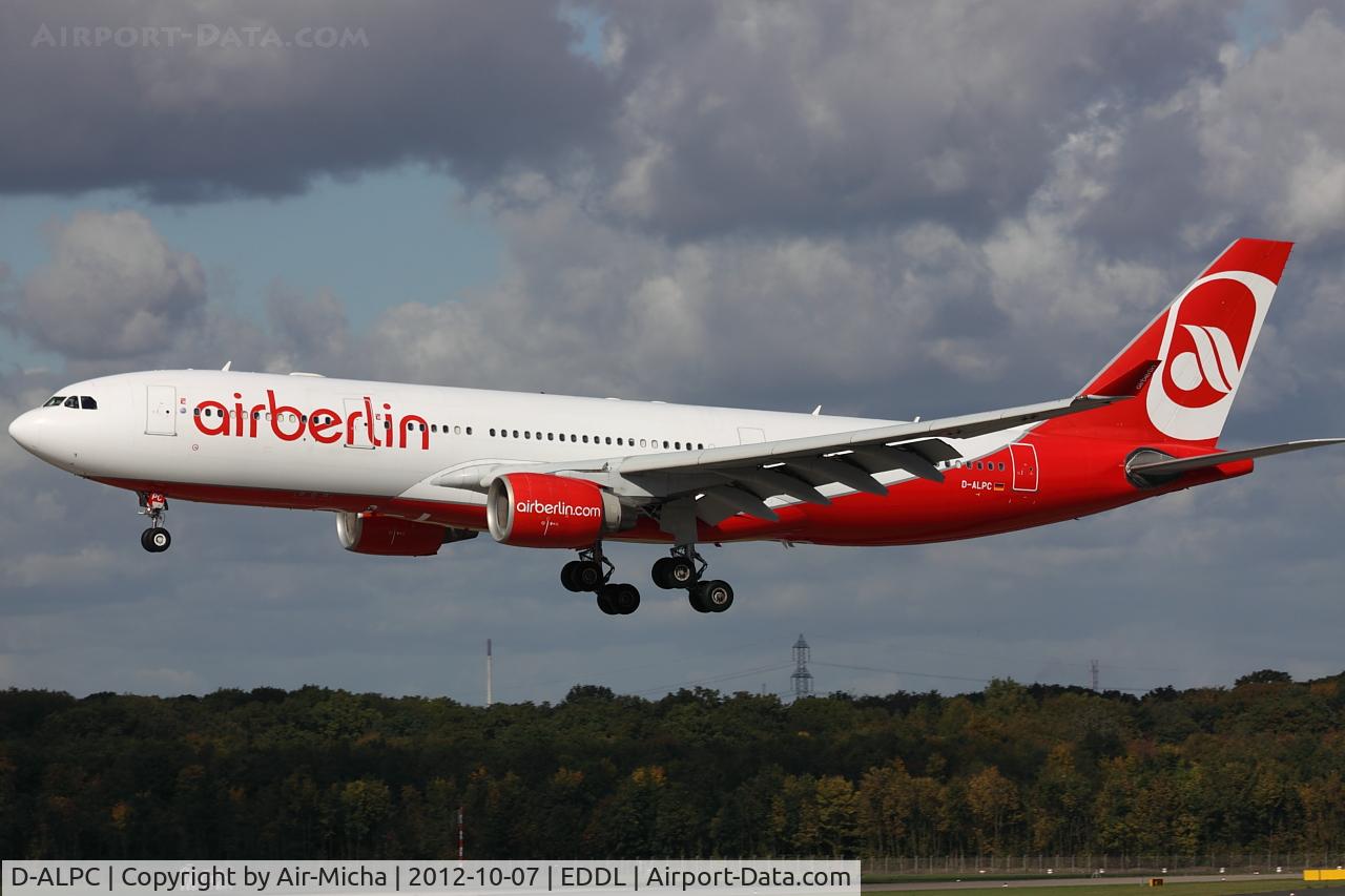 D-ALPC, 2002 Airbus A330-223 C/N 444, Air Berlin, Airbus A330-223, CN: 0444