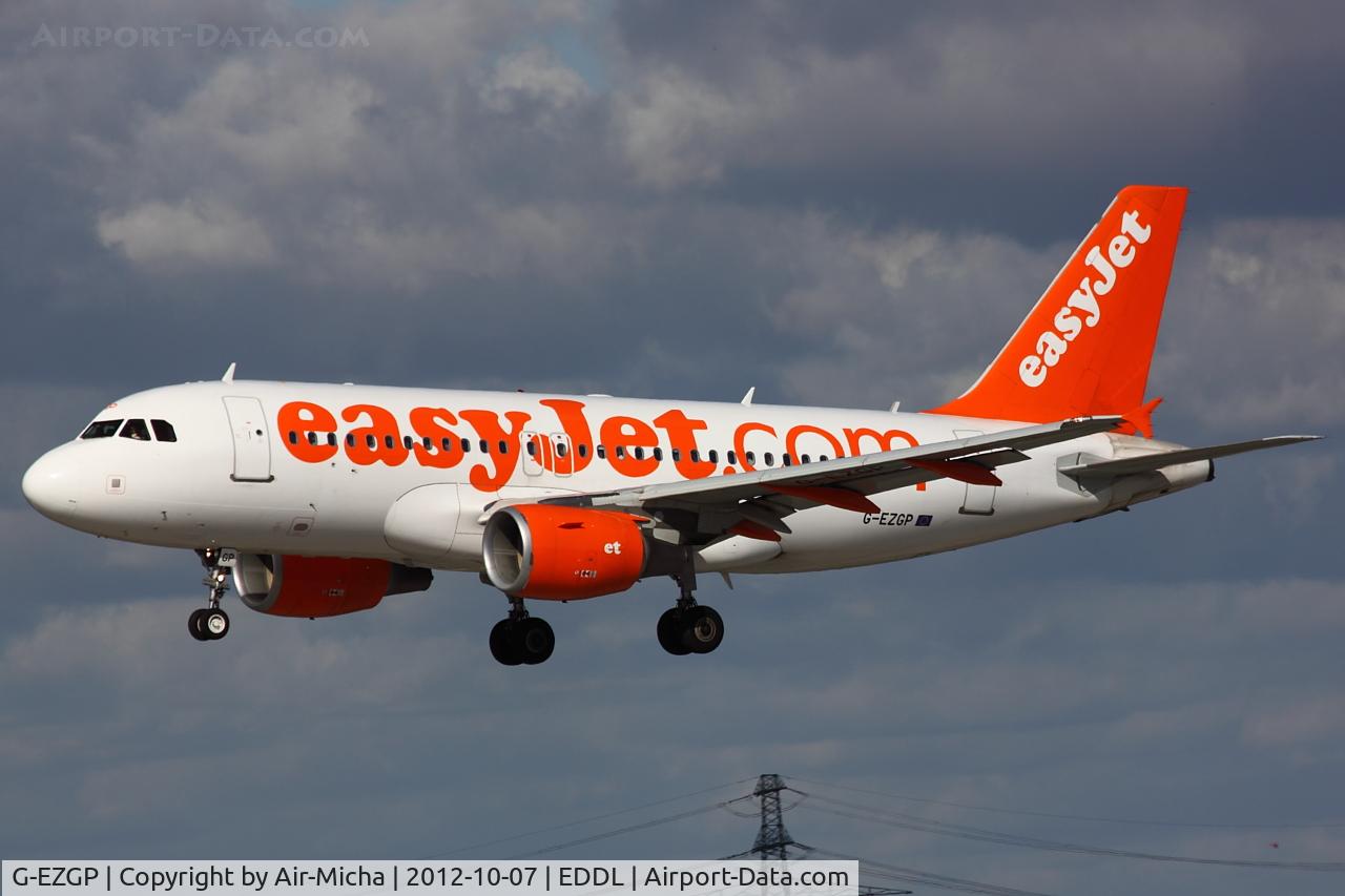 G-EZGP, 2011 Airbus A319-111 C/N 4787, EasyJet, Airbus A319-111, CN: 4787
