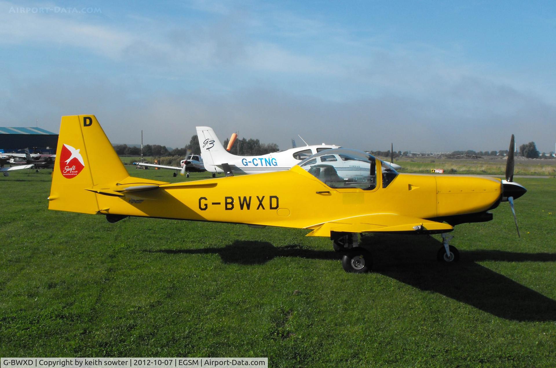 G-BWXD, 1996 Slingsby T-67M-260 Firefly C/N 2239, Visiting aircraft