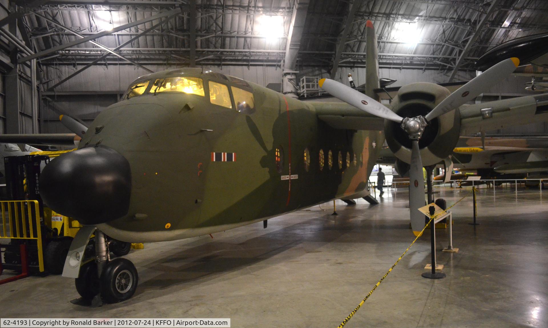 62-4193, 1962 De Havilland Canada C-7B Caribou C/N 138, AF Museum