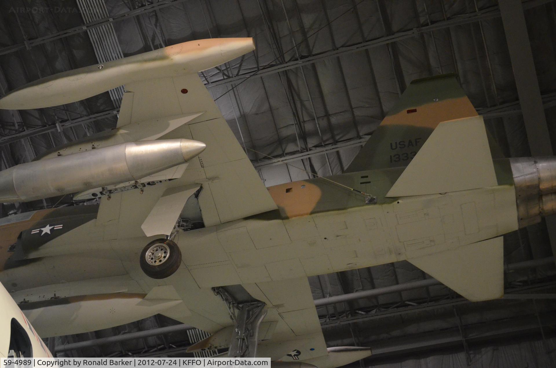 59-4989, 1963 Northrop YF-5A-NO Freedom Fighter C/N N.6003, AF Museum