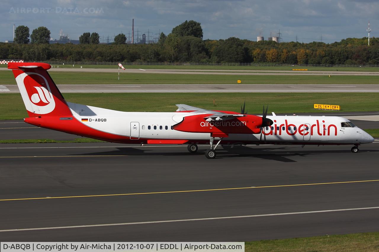 D-ABQB, 2008 De Havilland Canada DHC-8-402Q Dash 8 C/N 4226, Air Berlin, De Havilland Canada DHC-8-402Q, CN: 4226