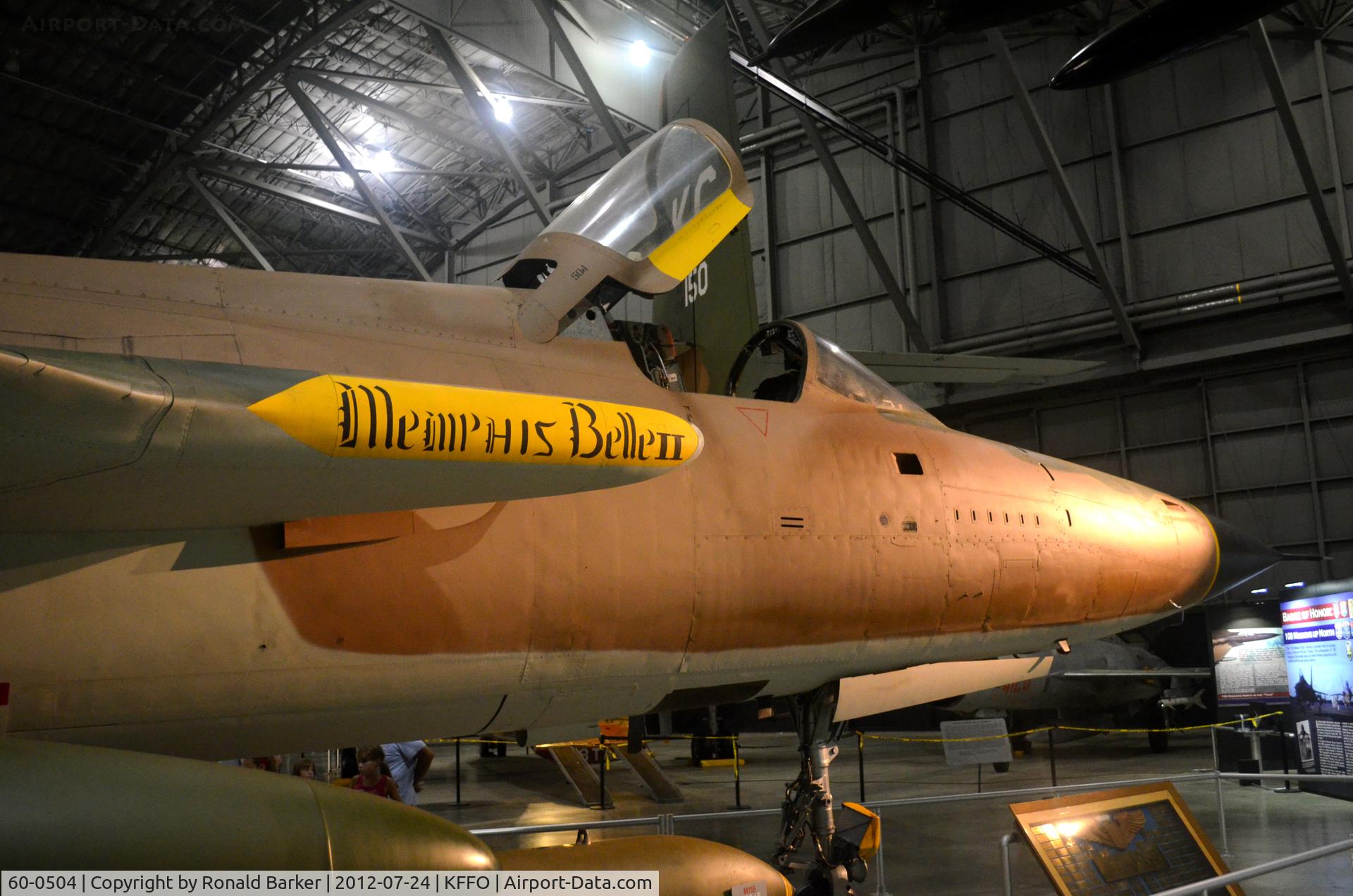 60-0504, 1961 Republic F-105D Thunderchief C/N D192, AF Museum