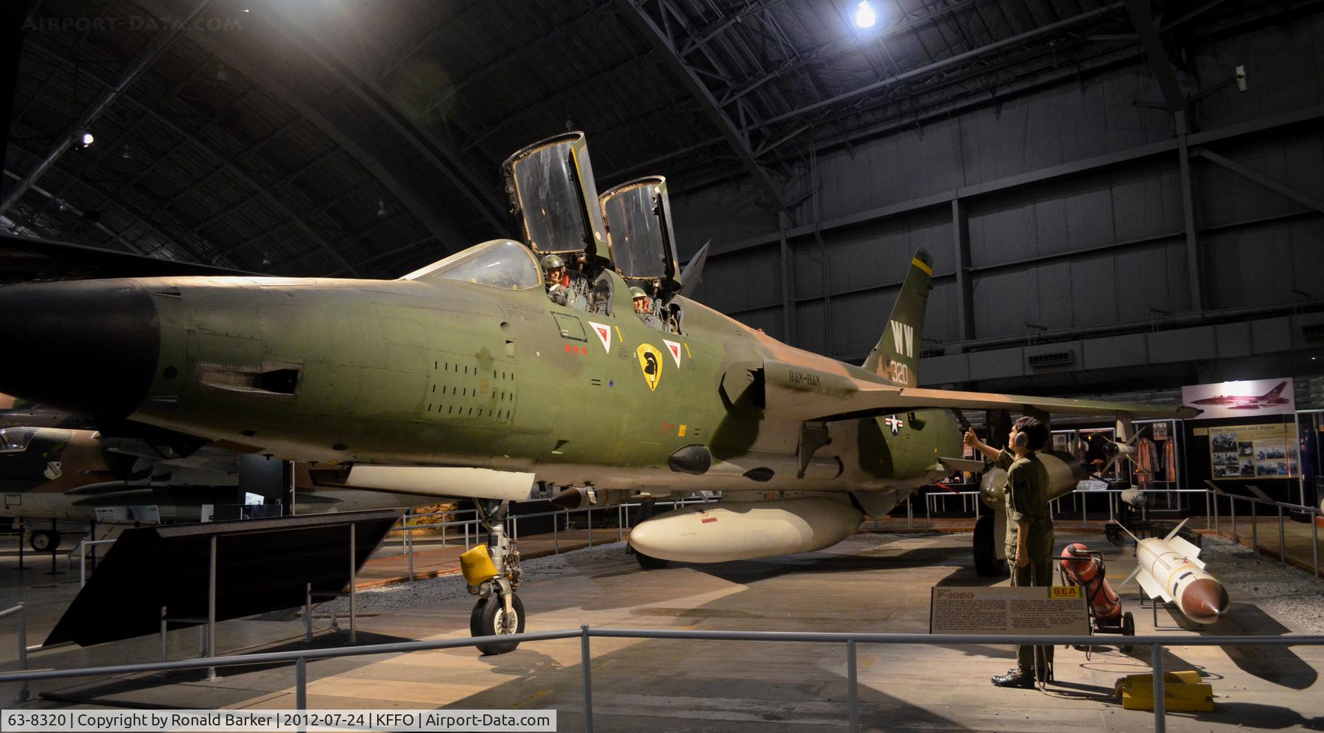 63-8320, 1963 Republic F-105G-1-RE Thunderchief C/N F097, AF Museum