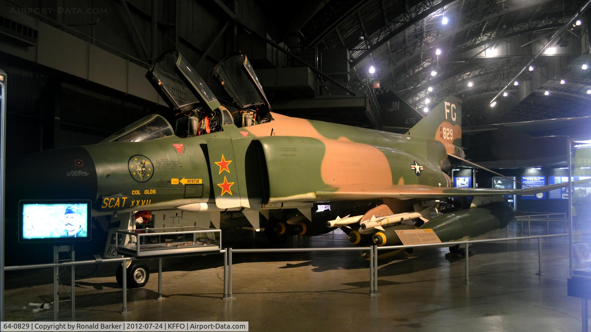 64-0829, 1964 McDonnell F-4C Phantom II C/N 1169, AF Museum