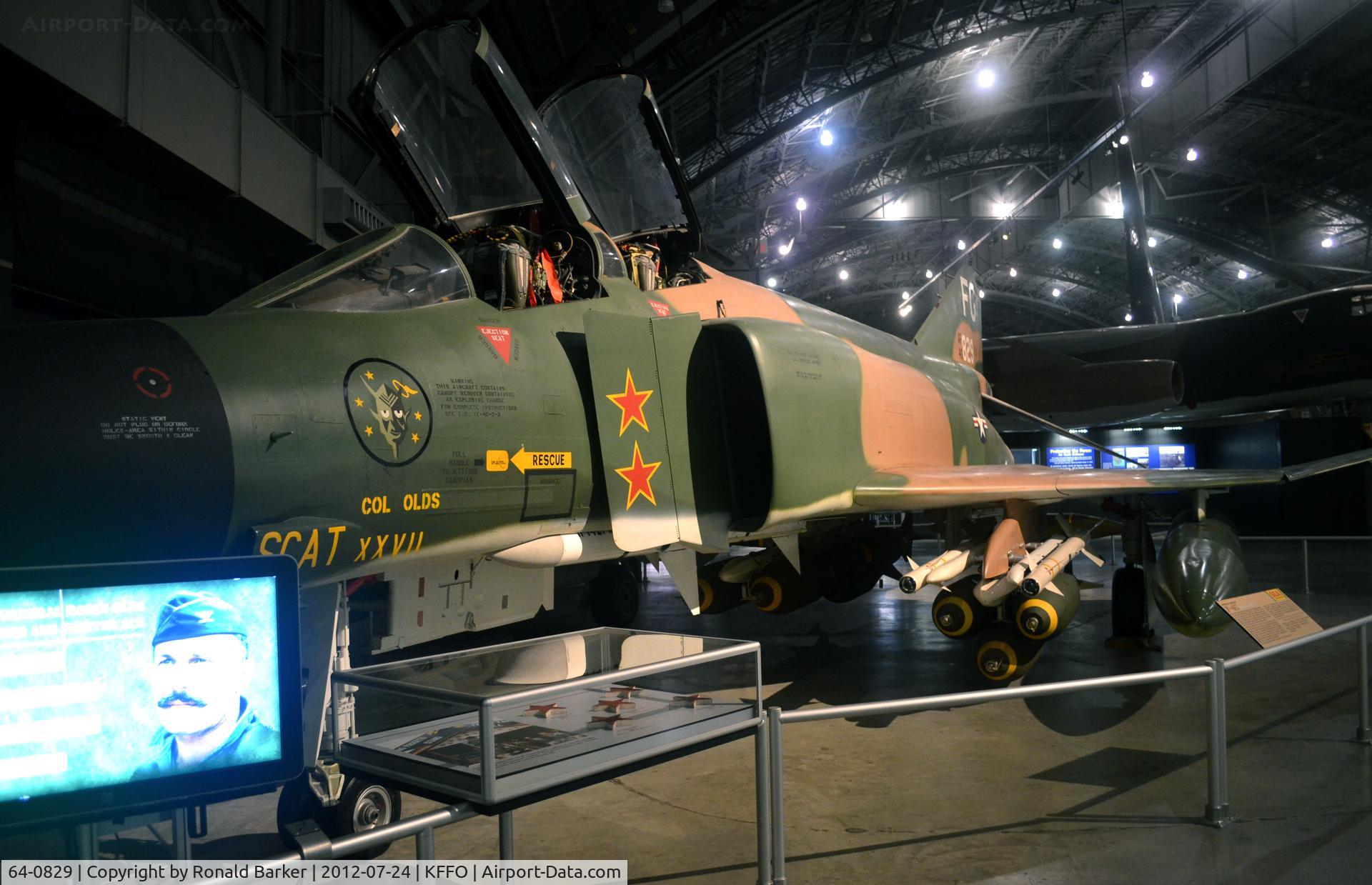 64-0829, 1964 McDonnell F-4C Phantom II C/N 1169, AF Museum