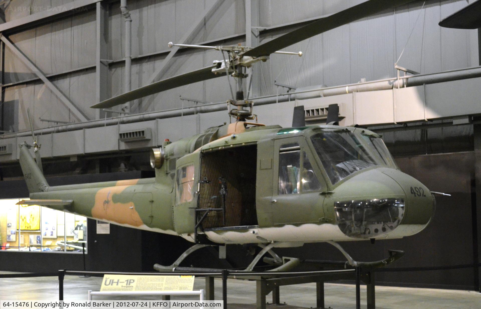 64-15476, 1964 Bell UH-1P Iroquois C/N 7026, Shown as 64-15492