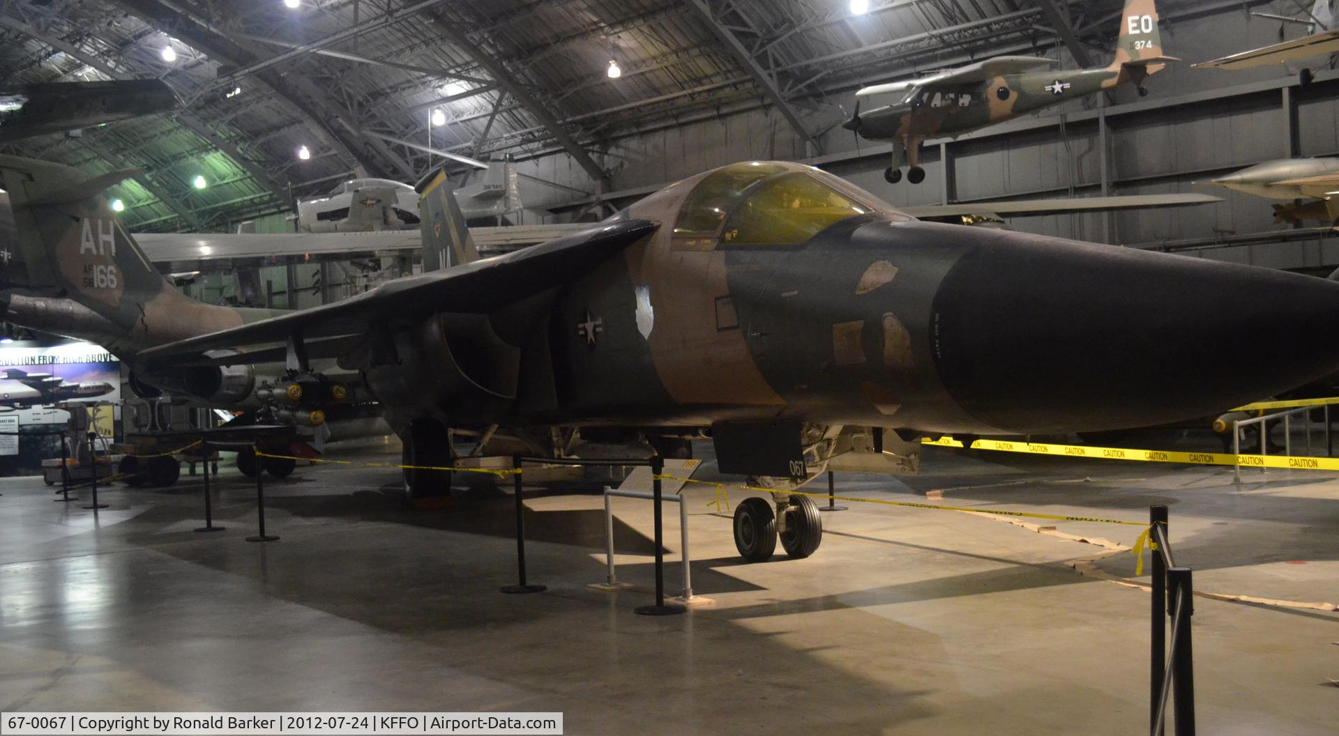 67-0067, 1967 General Dynamics F-111A Aardvark C/N A1-112, AF Museum