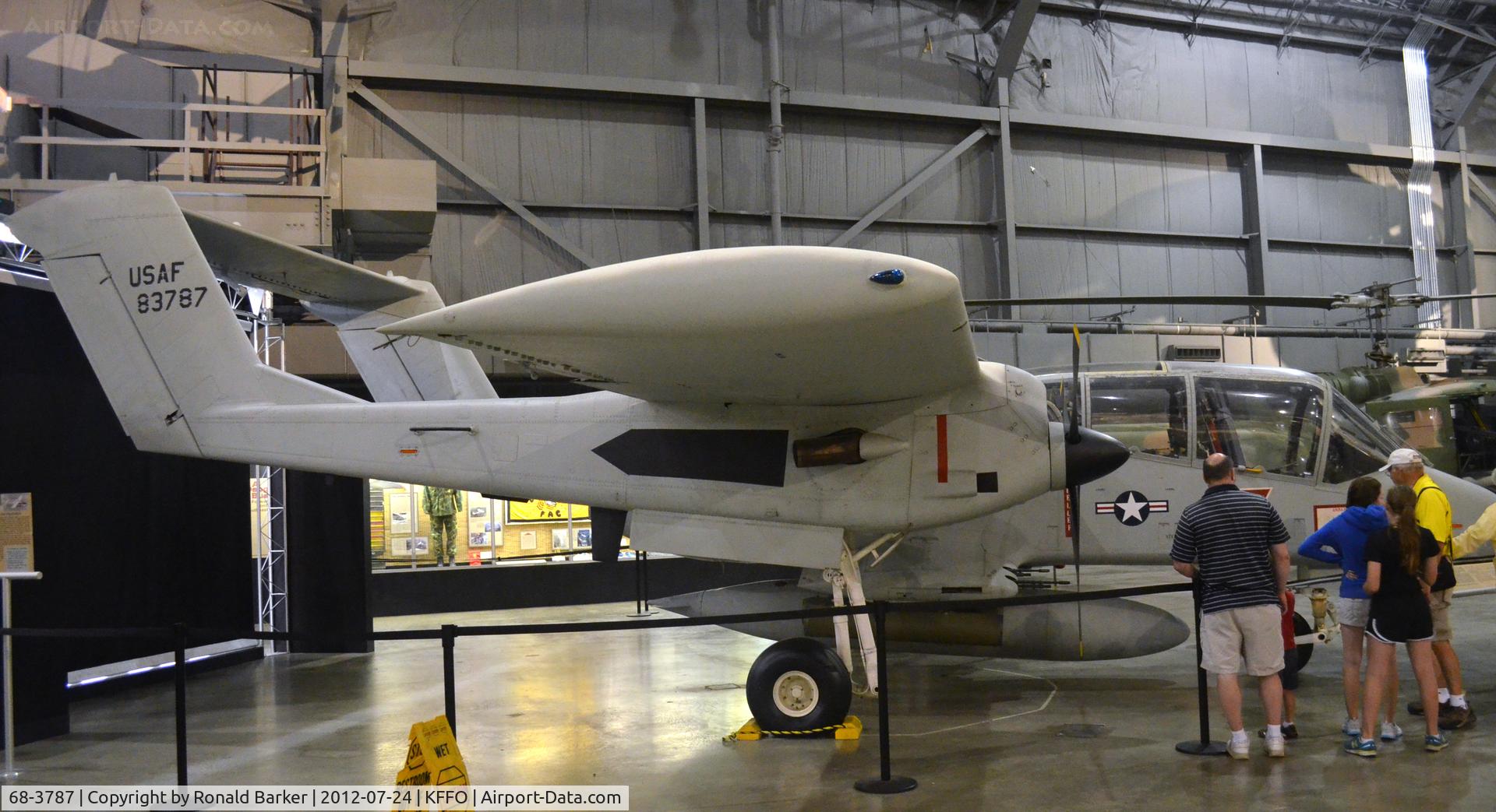 68-3787, 1968 North American Rockwell OV-10A Bronco C/N 321-113, AF Museum