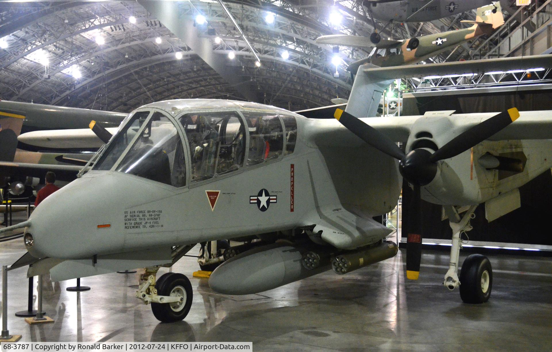 68-3787, 1968 North American Rockwell OV-10A Bronco C/N 321-113, AF Museum