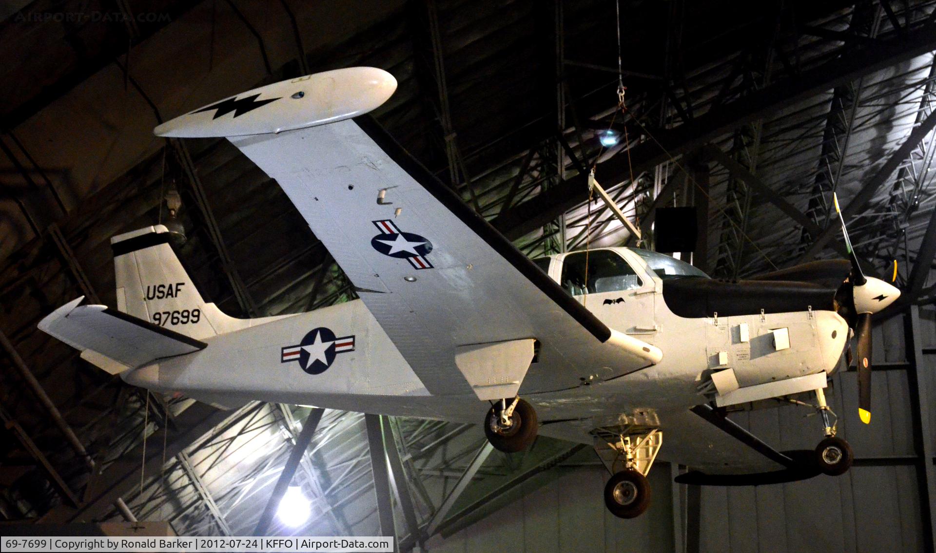 69-7699, 1969 Beech QU-22B C/N EB-7, AF Museum