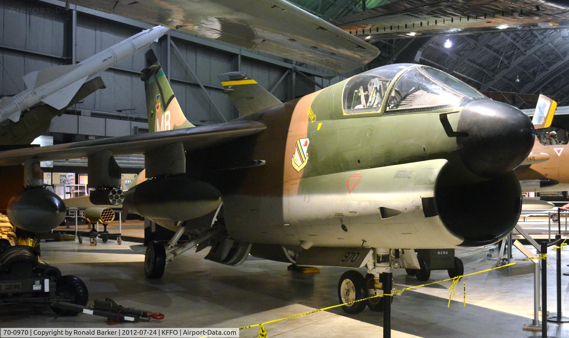 70-0970, 1970 LTV A-7D Corsair II C/N D-116, AF Museum