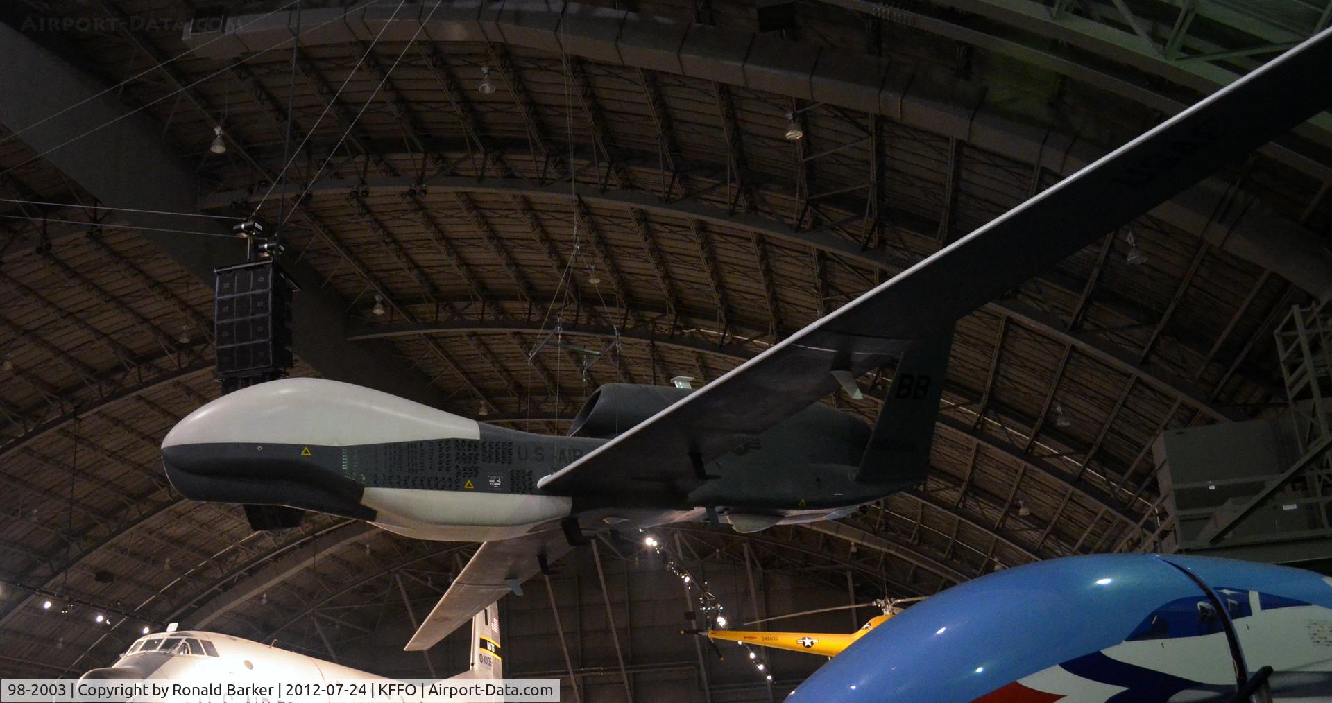 98-2003, 1998 Northrop Grumman YRQ-4A-10 C/N UAV-3, AF Museum