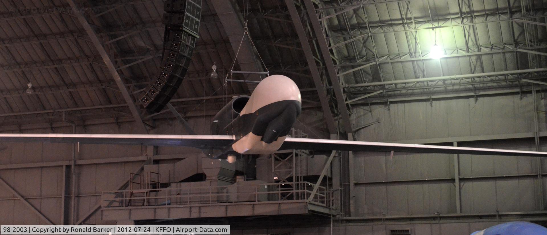 98-2003, 1998 Northrop Grumman YRQ-4A-10 C/N UAV-3, AF Museum