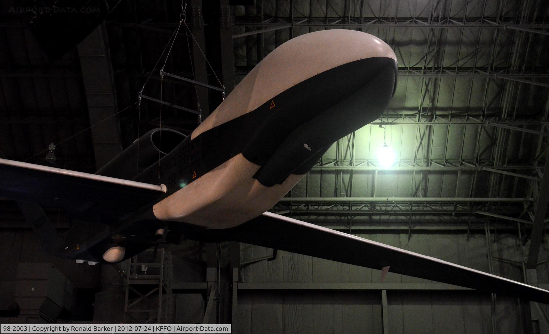 98-2003, 1998 Northrop Grumman YRQ-4A-10 C/N UAV-3, AF Museum