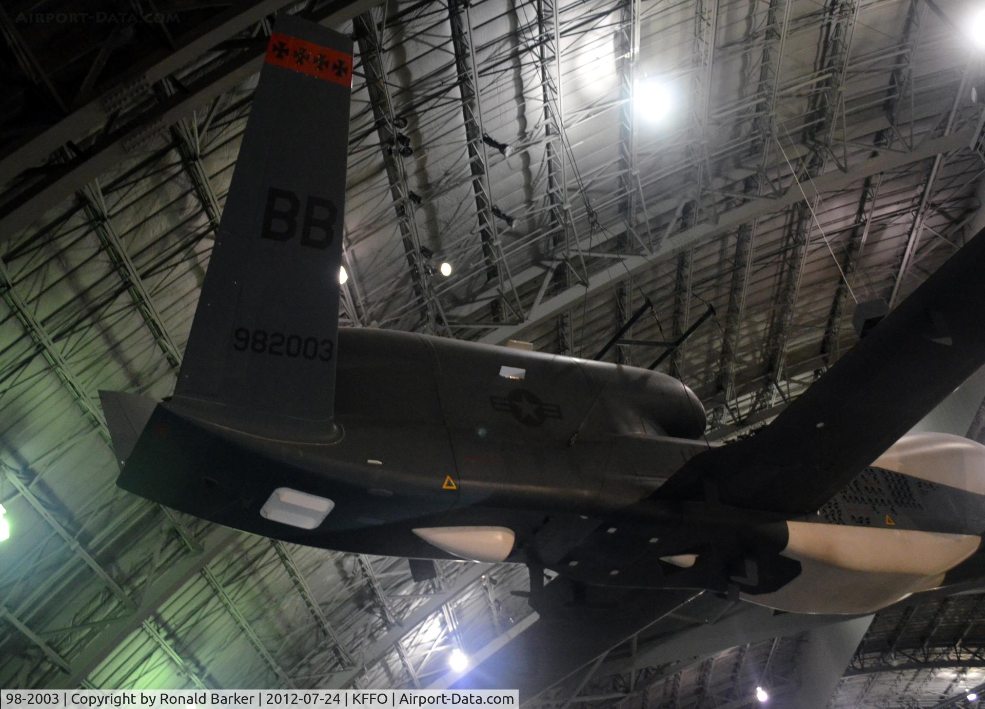 98-2003, 1998 Northrop Grumman YRQ-4A-10 C/N UAV-3, AF Museum