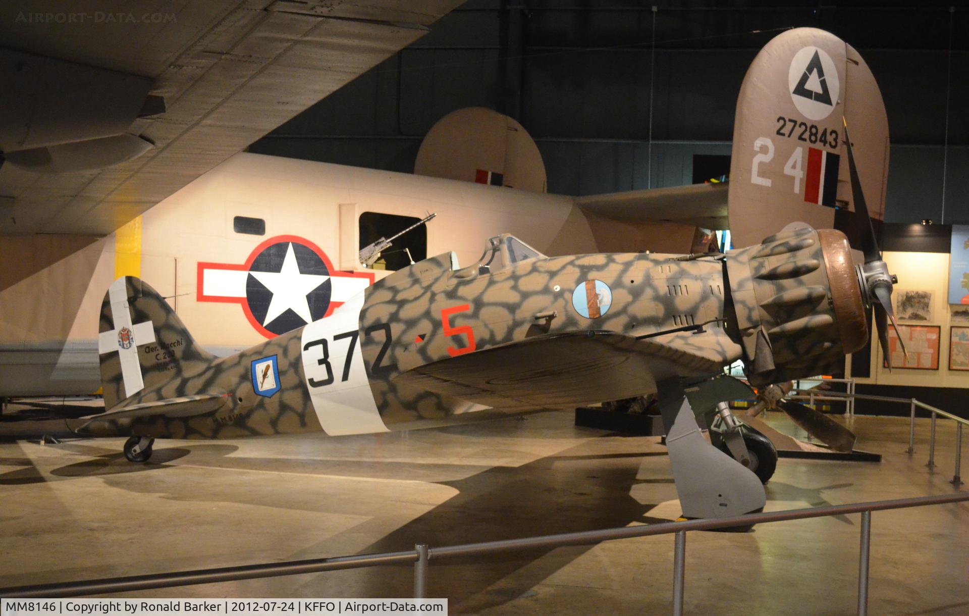 MM8146, Macchi MC.200 Saetta C/N 372, AF Museum