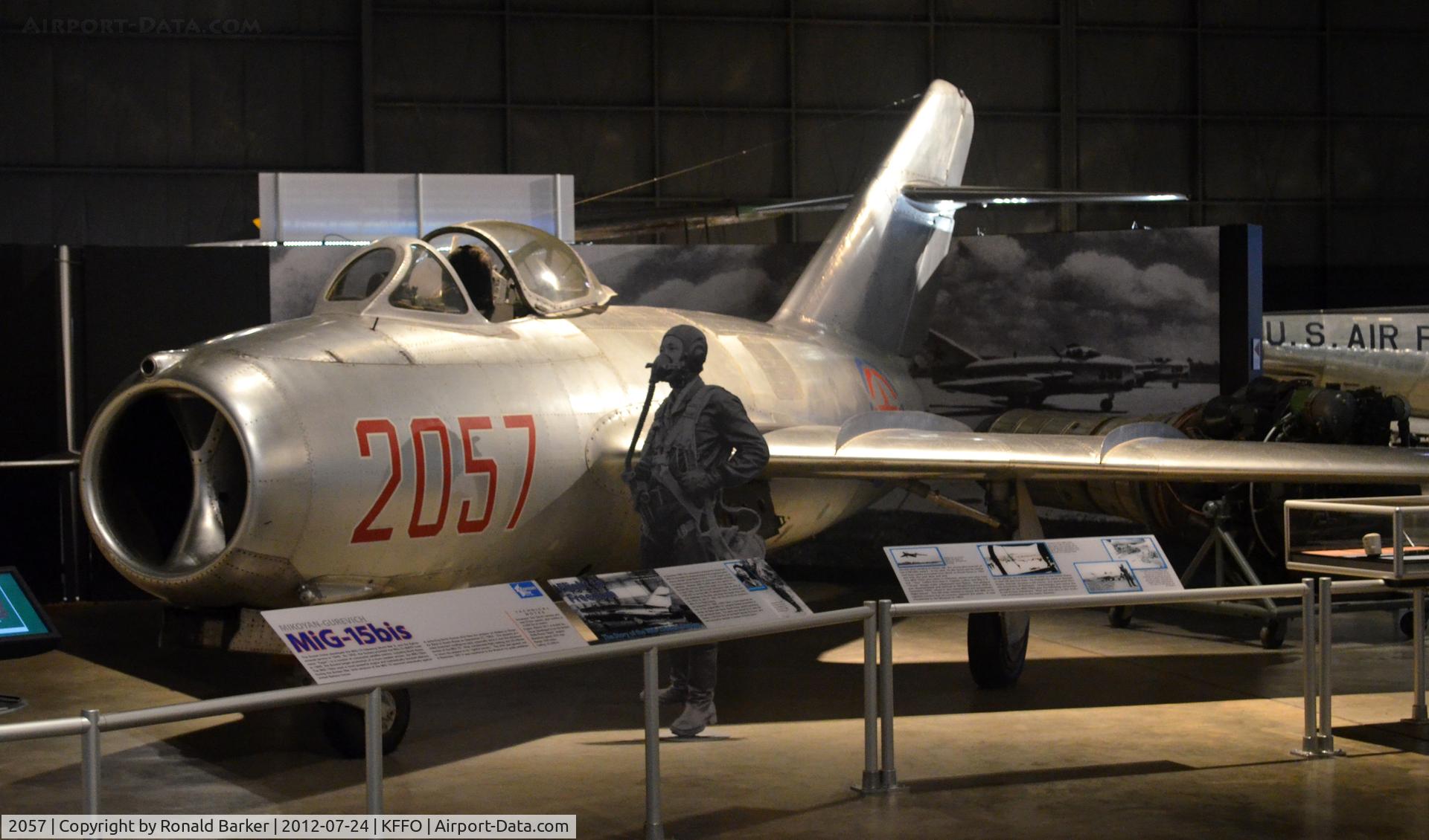 2057, Mikoyan-Gurevich MiG-15bis C/N 2015357, AF Museum