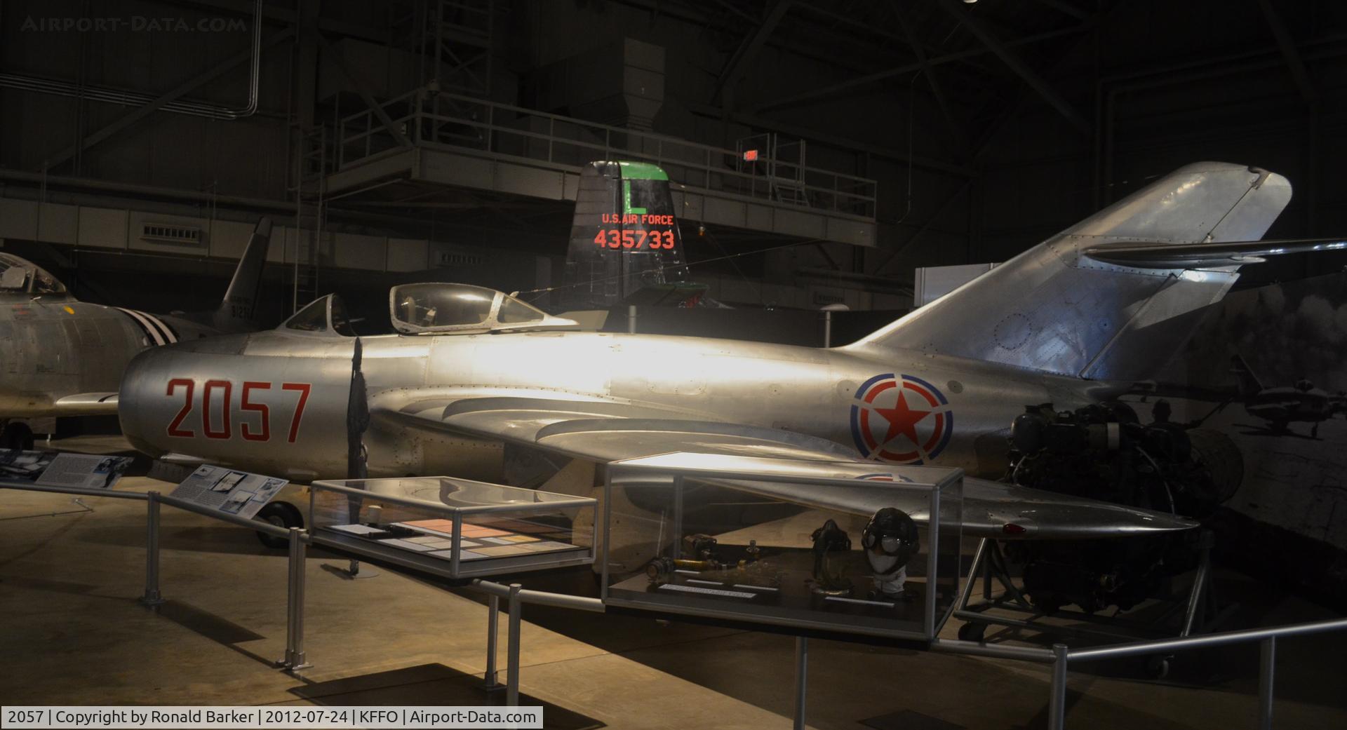 2057, Mikoyan-Gurevich MiG-15bis C/N 2015357, AF Museum