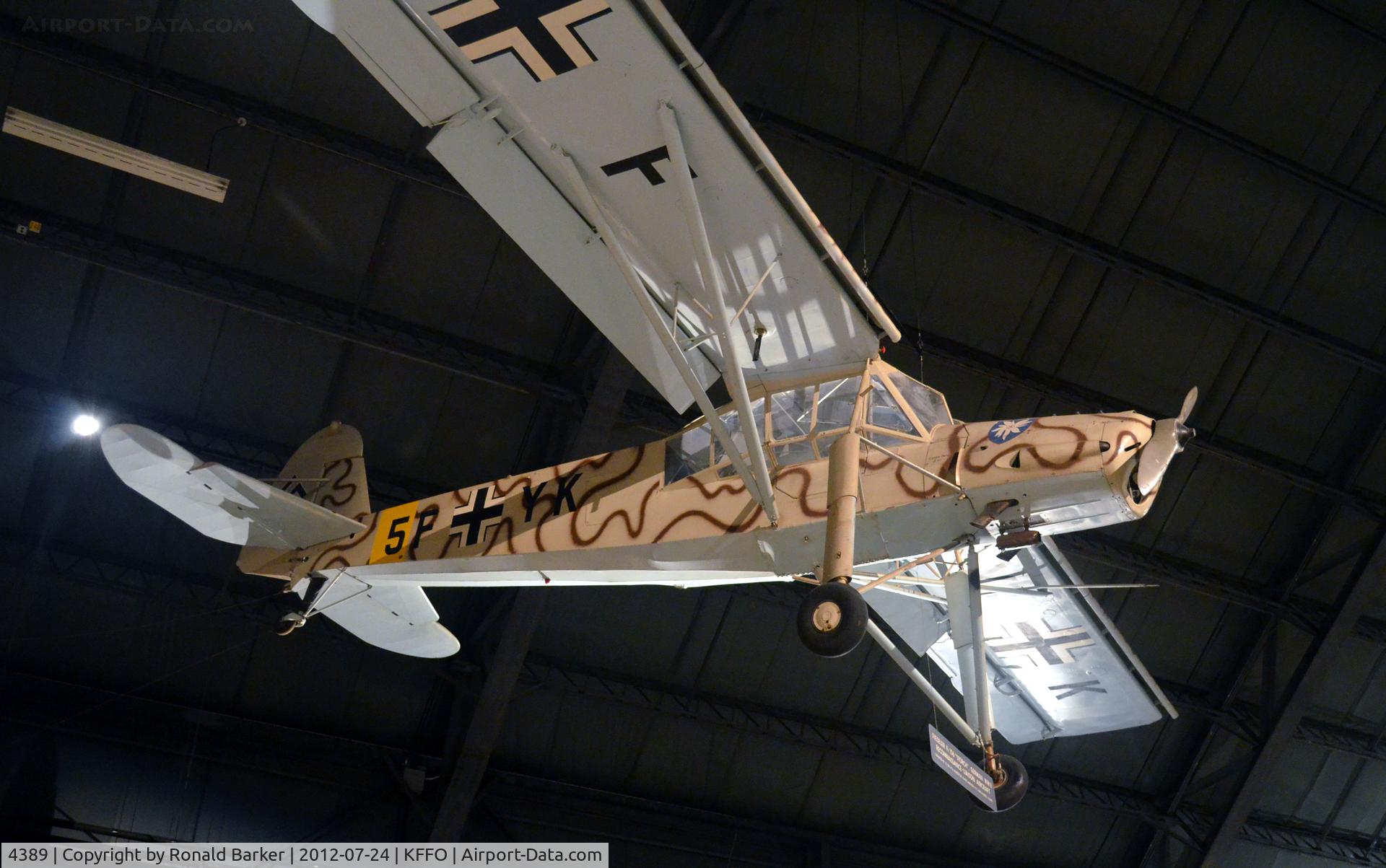 4389, 1940 Fieseler Fi-156C-1 Storch C/N Not found 4389, AF Museum