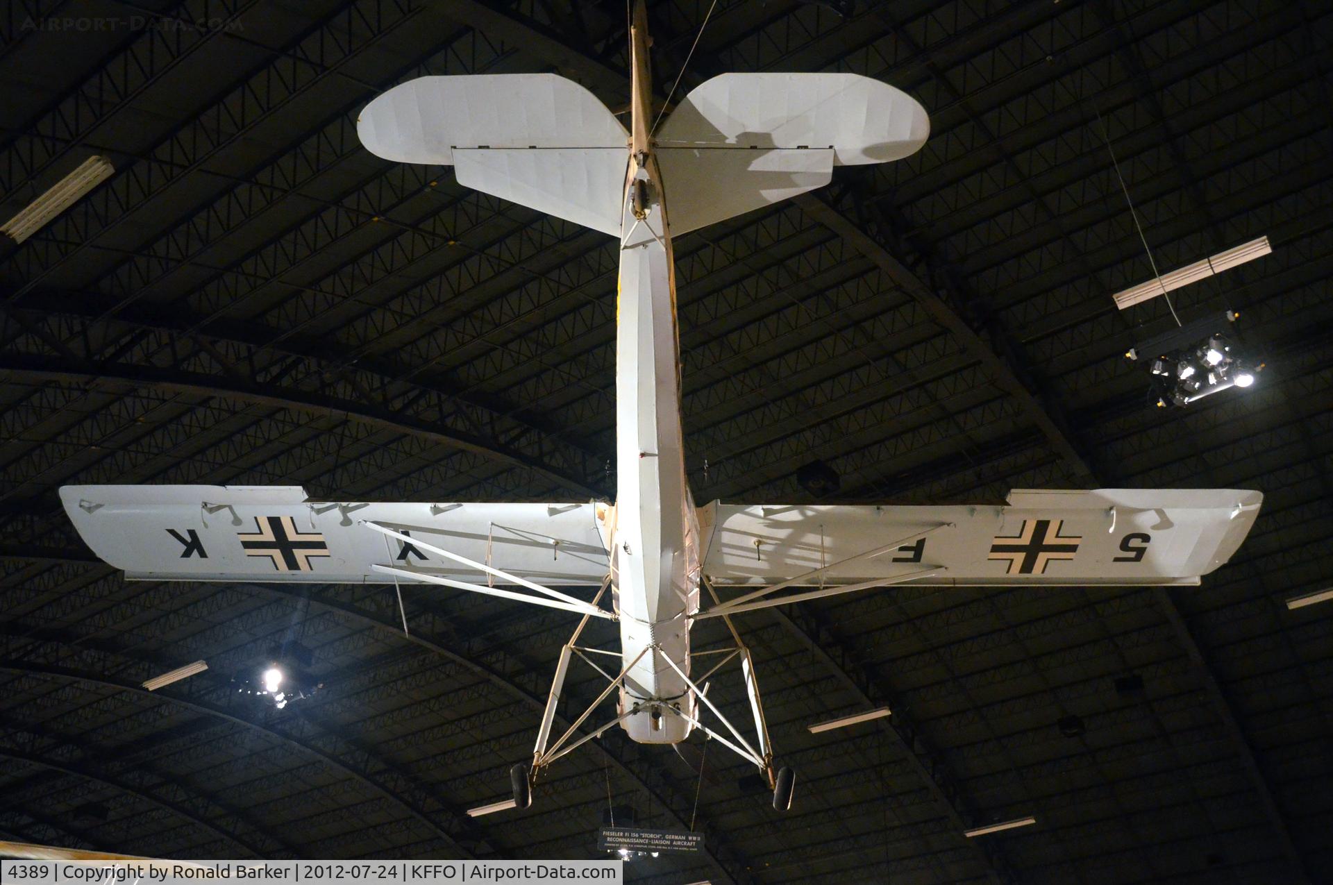 4389, 1940 Fieseler Fi-156C-1 Storch C/N Not found 4389, AF Museum