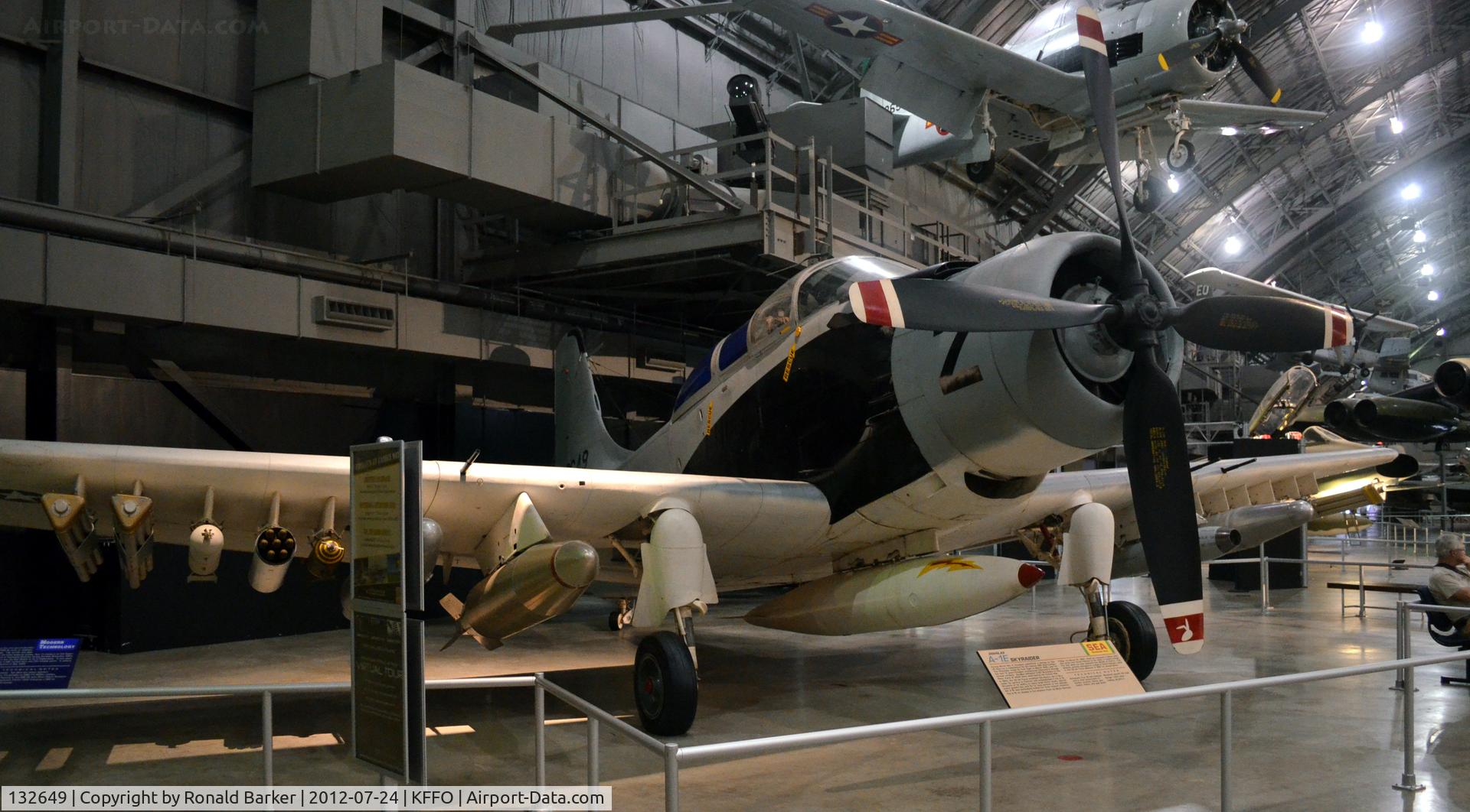 132649, 1952 Douglas A-1E Skyraider C/N 9506, AF Museum