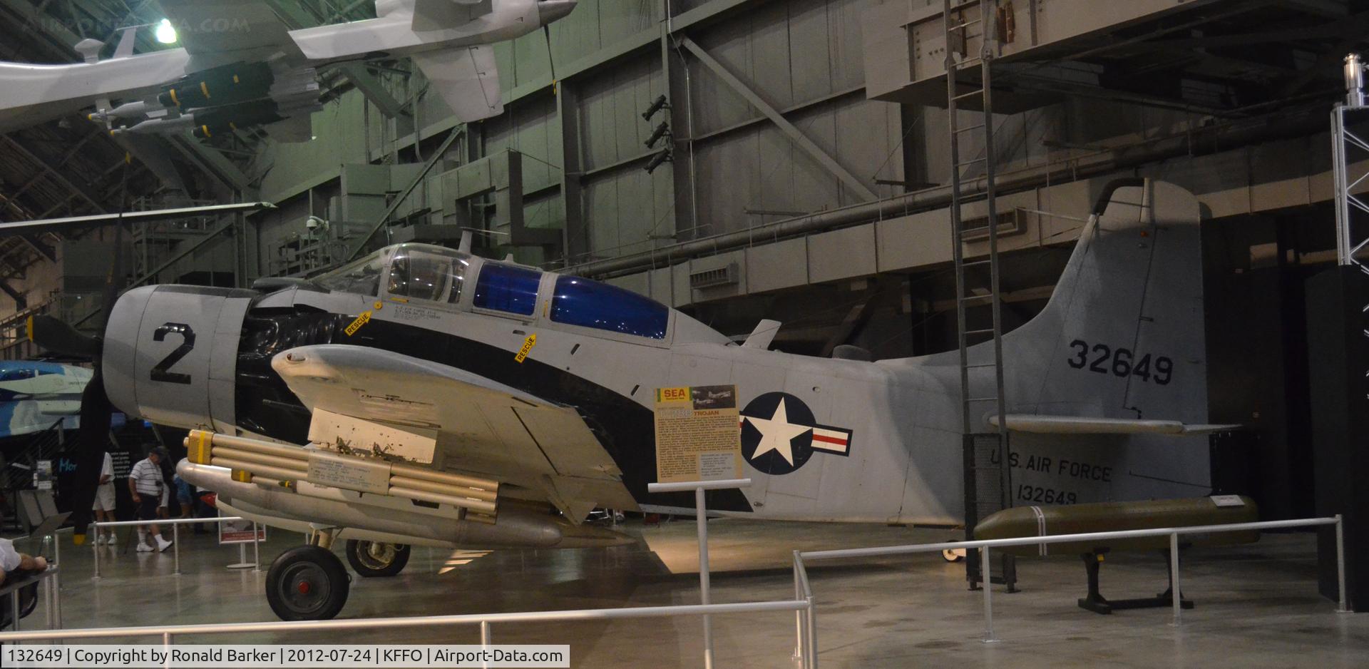 132649, 1952 Douglas A-1E Skyraider C/N 9506, AF Museum