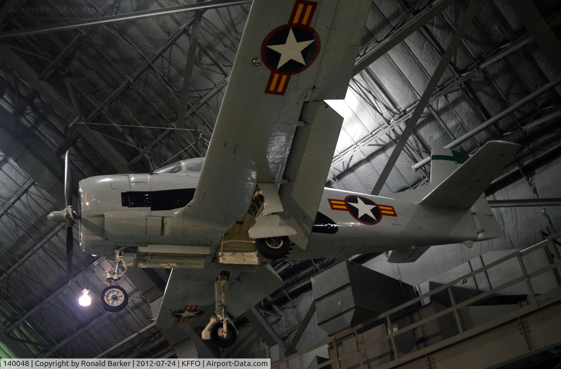 140048, North American T-28B Trojan C/N 219-47, AF Museum shown as VNAF 38365