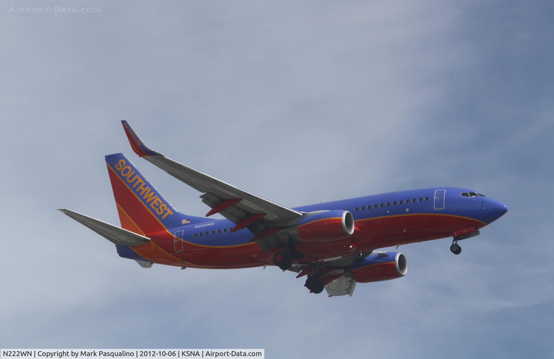N222WN, 2005 Boeing 737-7H4 C/N 34290, Boeing 737-700
