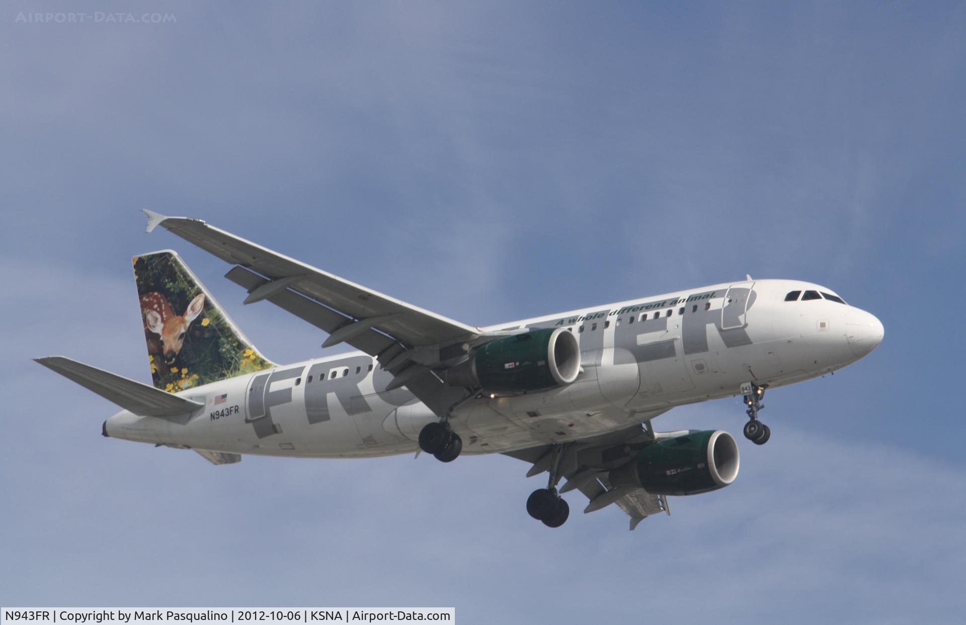 N943FR, 2005 Airbus A319-112 C/N 2518, Airbus A319