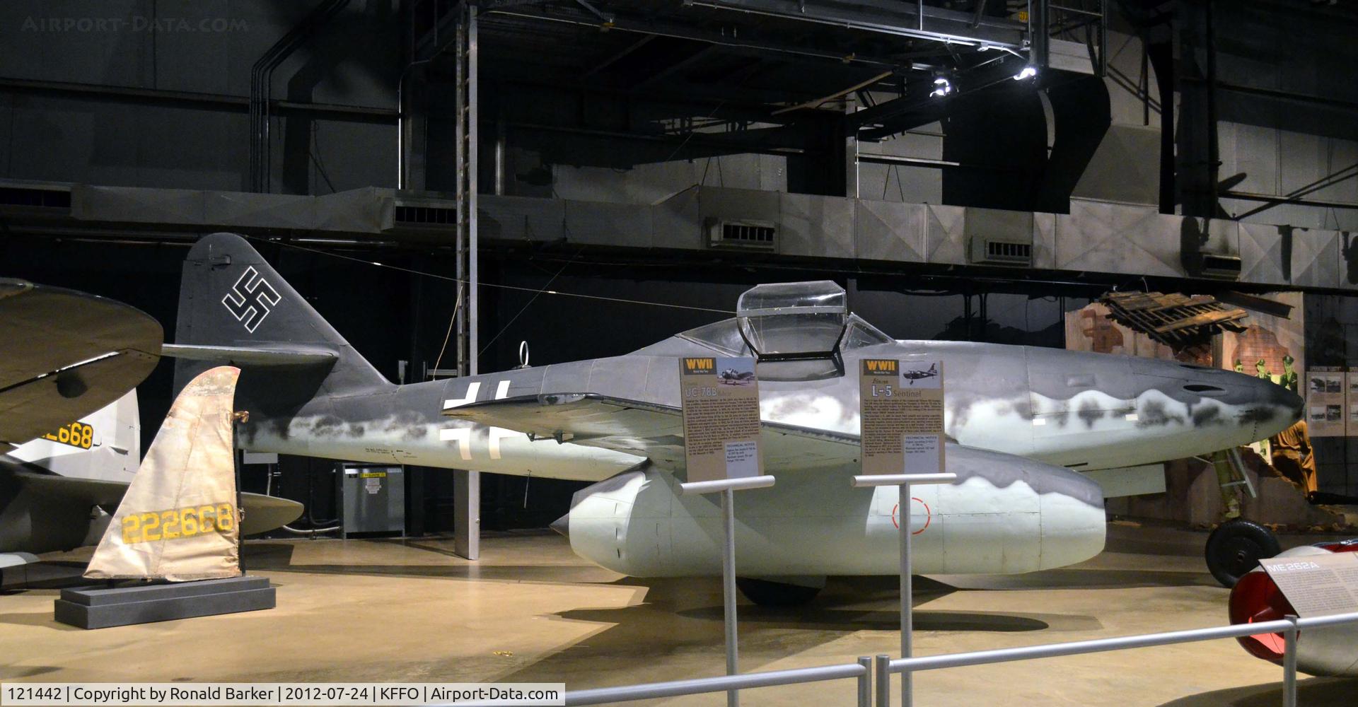 121442, Messerschmitt Me-262A Schwalbe C/N 501232, AF Museum