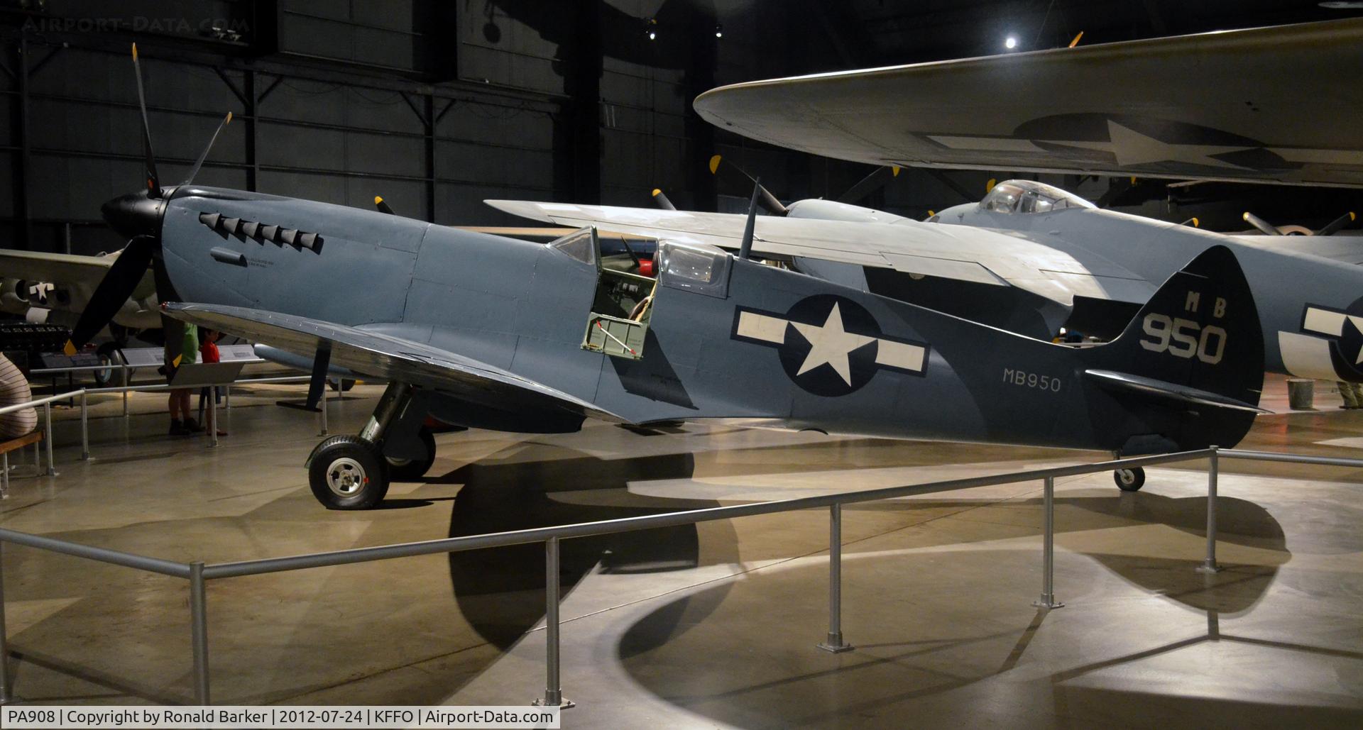 PA908, Supermarine 365 Spitfire PR.XI C/N 6S/417723, AF Museum