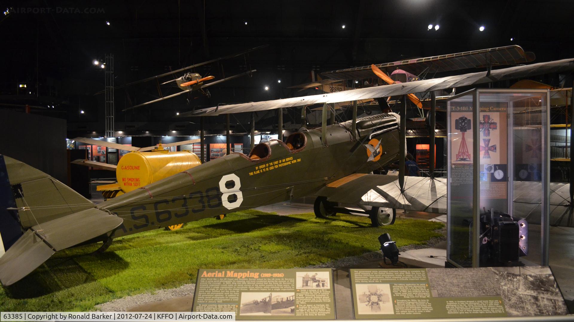 63385, Airco DH4B C/N Not found 63385, AF Museum