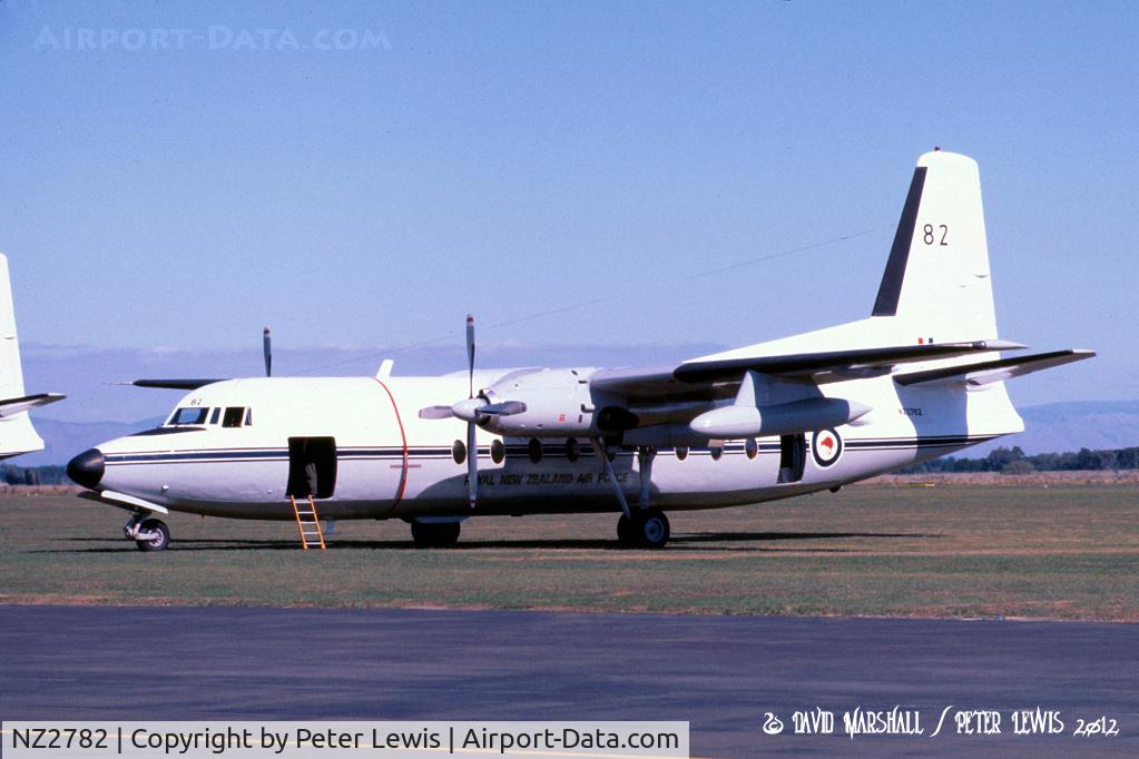 NZ2782, 1961 Fokker F.27-100 Friendship C/N 10168, RNZAF Navigation and Air Electronics Training Squadron