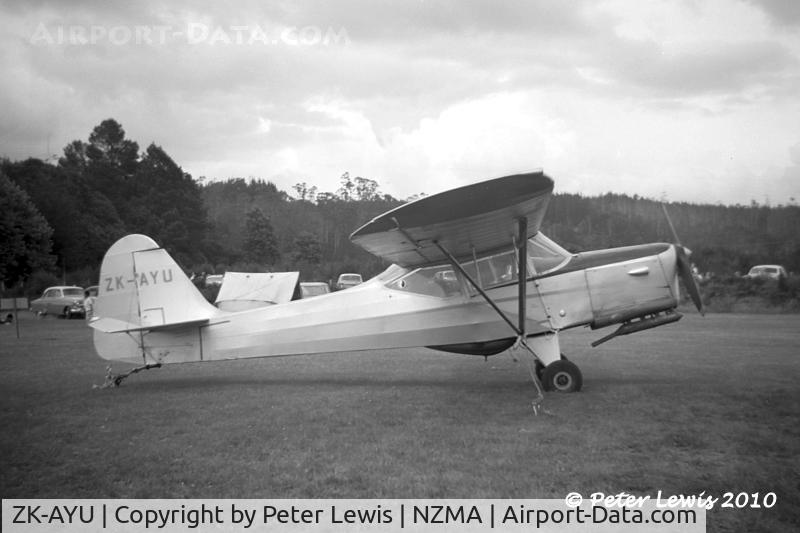 ZK-AYU, Auster J-1B Aiglet C/N 2730, Kea Syndicate, Queenstown