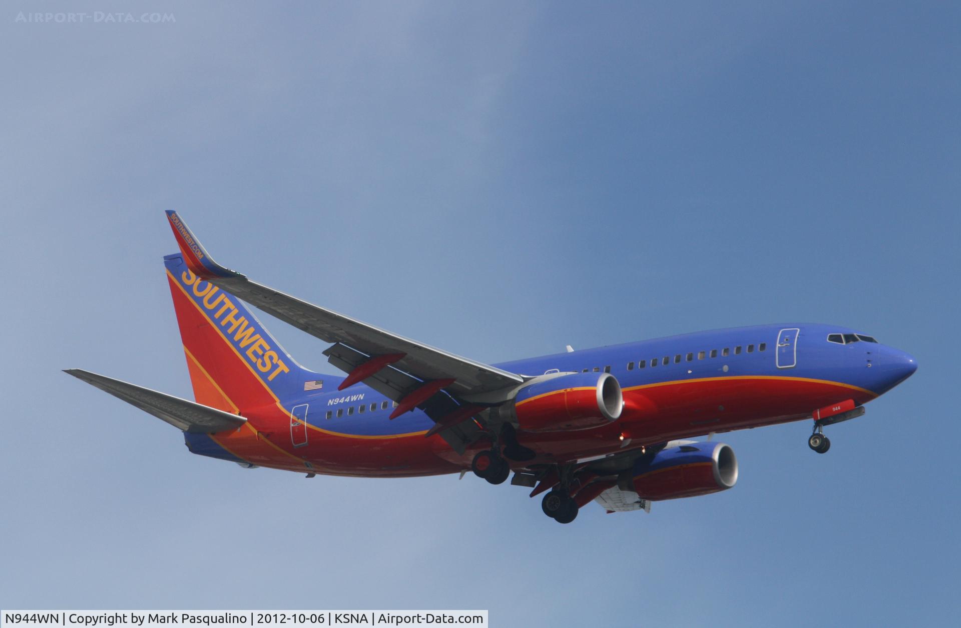 N944WN, 2010 Boeing 737-7H4 C/N 36659, Boeing 737-700