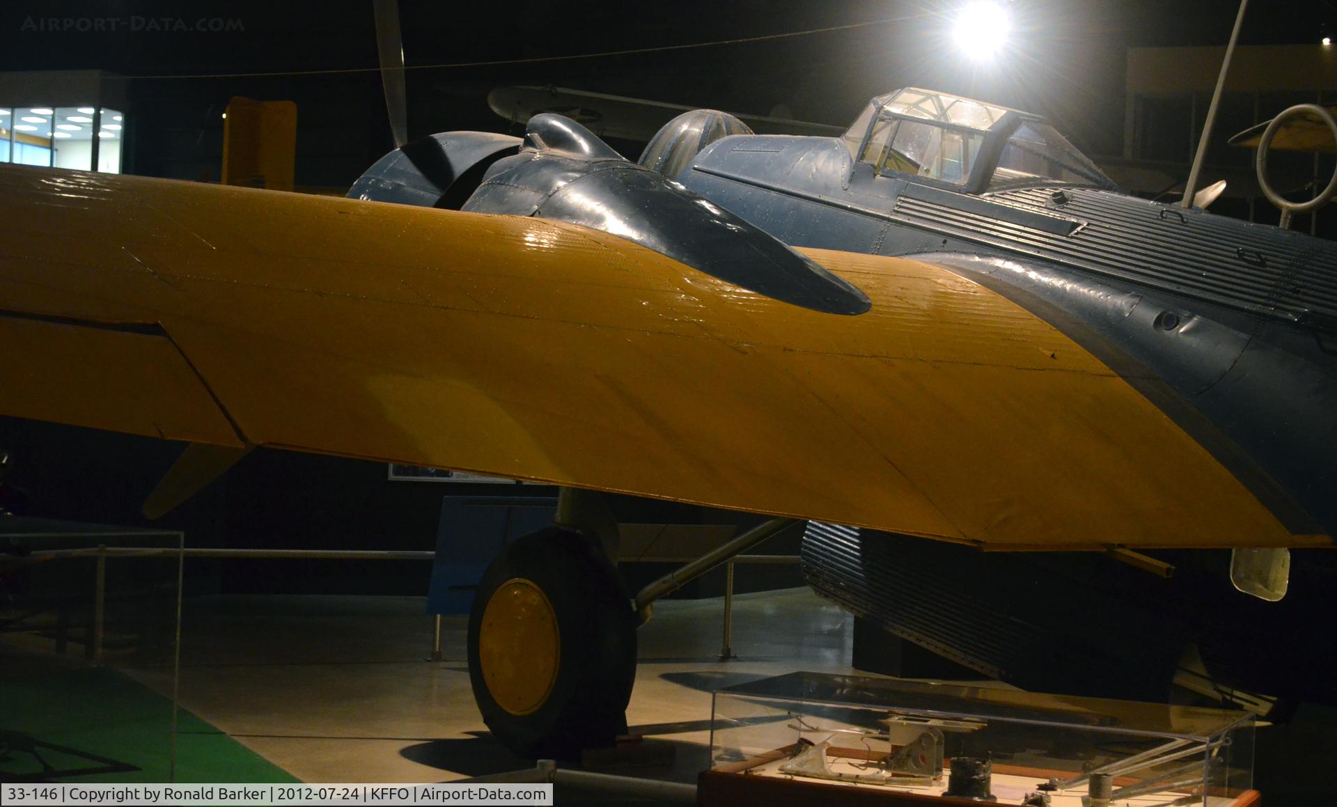 33-146, 1933 Martin YB-10 C/N 514, B-10 at the AF Museum