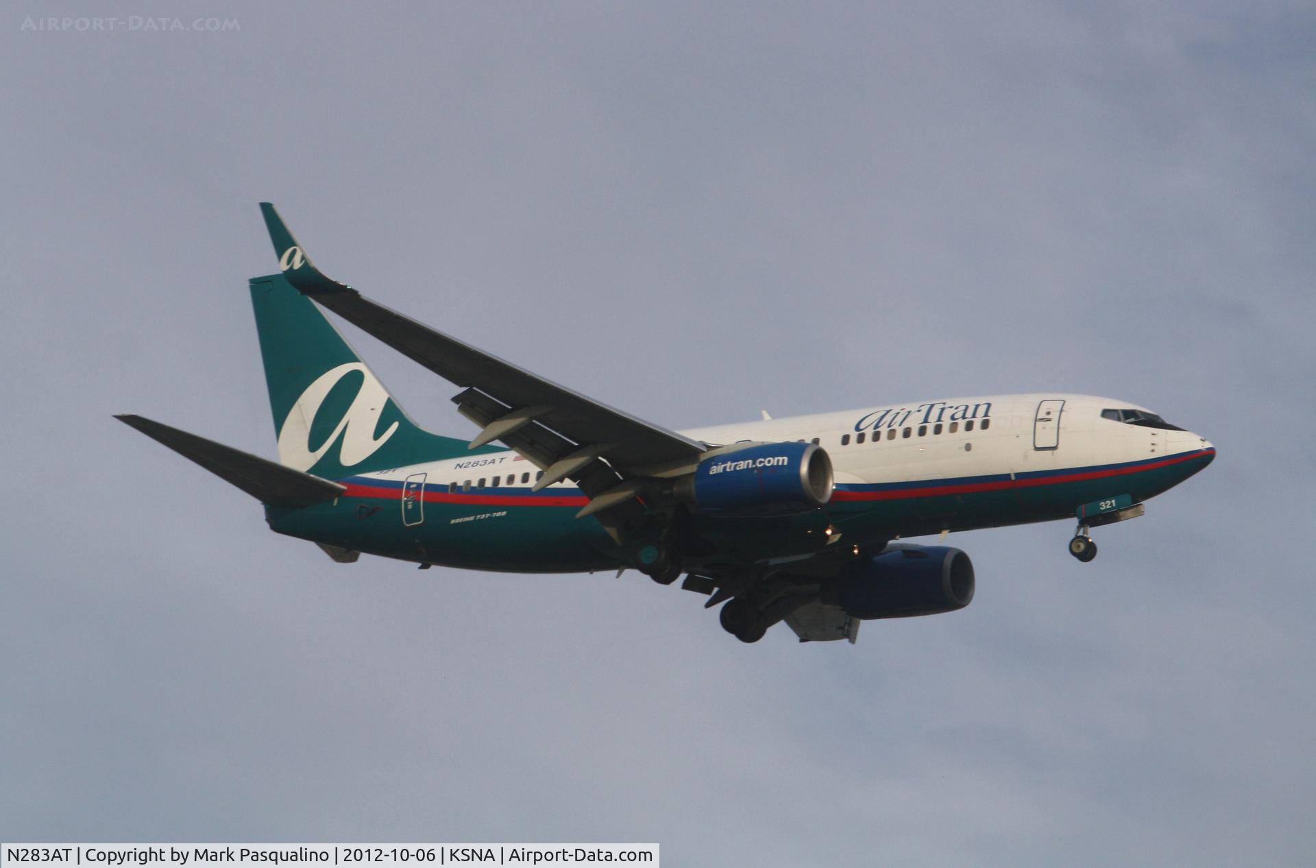N283AT, 2006 Boeing 737-7BD C/N 34479, Boeing 737-700