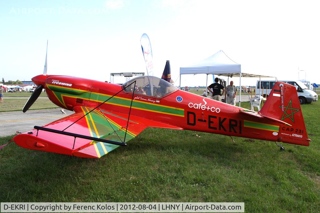 D-EKRI, Mudry CAP-231 C/N 09, Nyíregyháza
