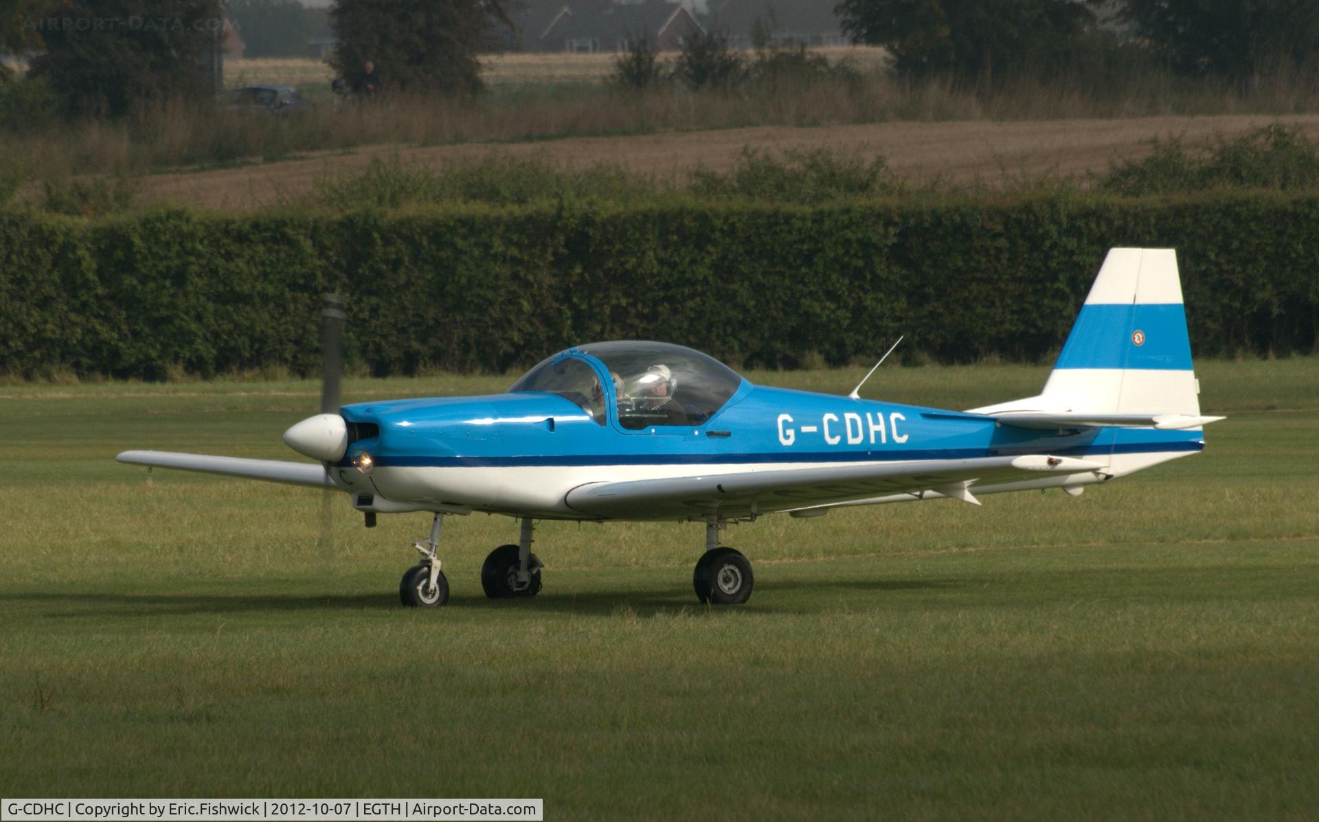 G-CDHC, 1990 Slingsby T-67C Firefly C/N 2081, 1. G-CDHC at Shuttleworth Autumn Air Show, October, 2012