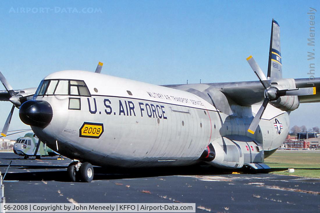 56-2008, 1956 Douglas C-133A-25-DL Cargomaster C/N 45245, USAF Museum - November 1990