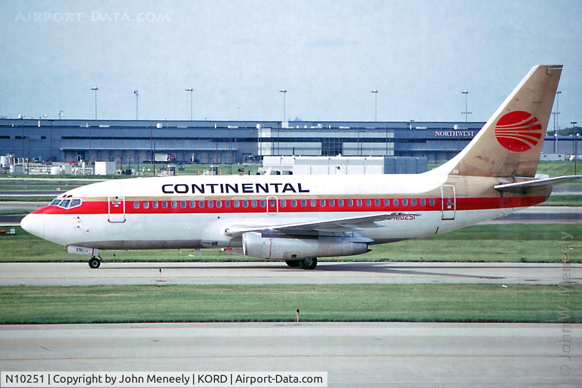 N10251, 1969 Boeing 737-291 C/N 20361, June 1993