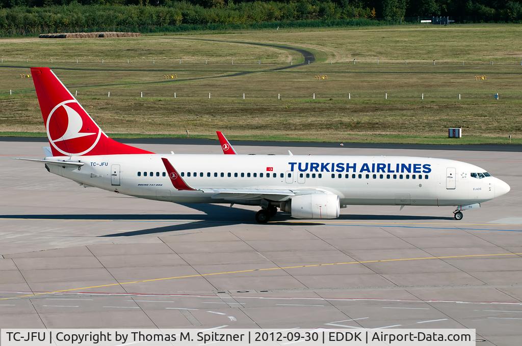 TC-JFU, 1999 Boeing 737-8F2 C/N 29781, Turkish Airlines TC-JFU