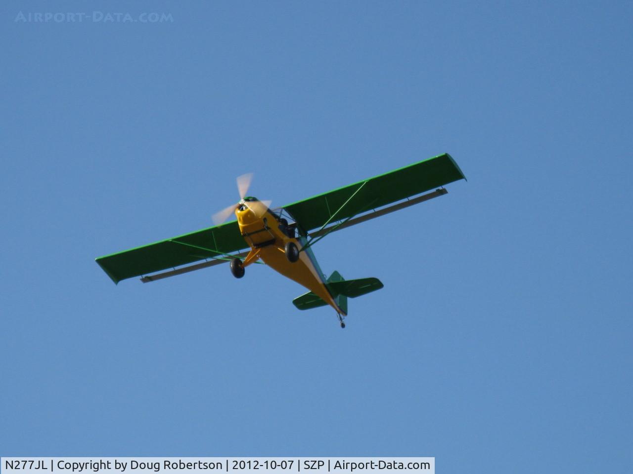 N277JL, 1991 Denney Kitfox Model 1 C/N 122, 1991 Lawrence KITFOX, Rotax, takeoff climb Rwy 04