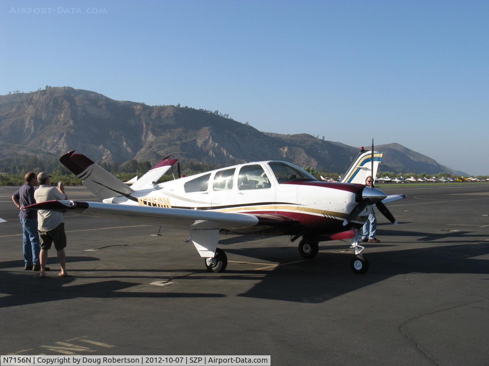 N7156N, 1968 Beech V35A Bonanza C/N D-8687, 1968 Beech V35A BONANZA, Continental IO-520-B 285 Hp, just out of the paint shop with stunning refinish! Compare to prior date photos.