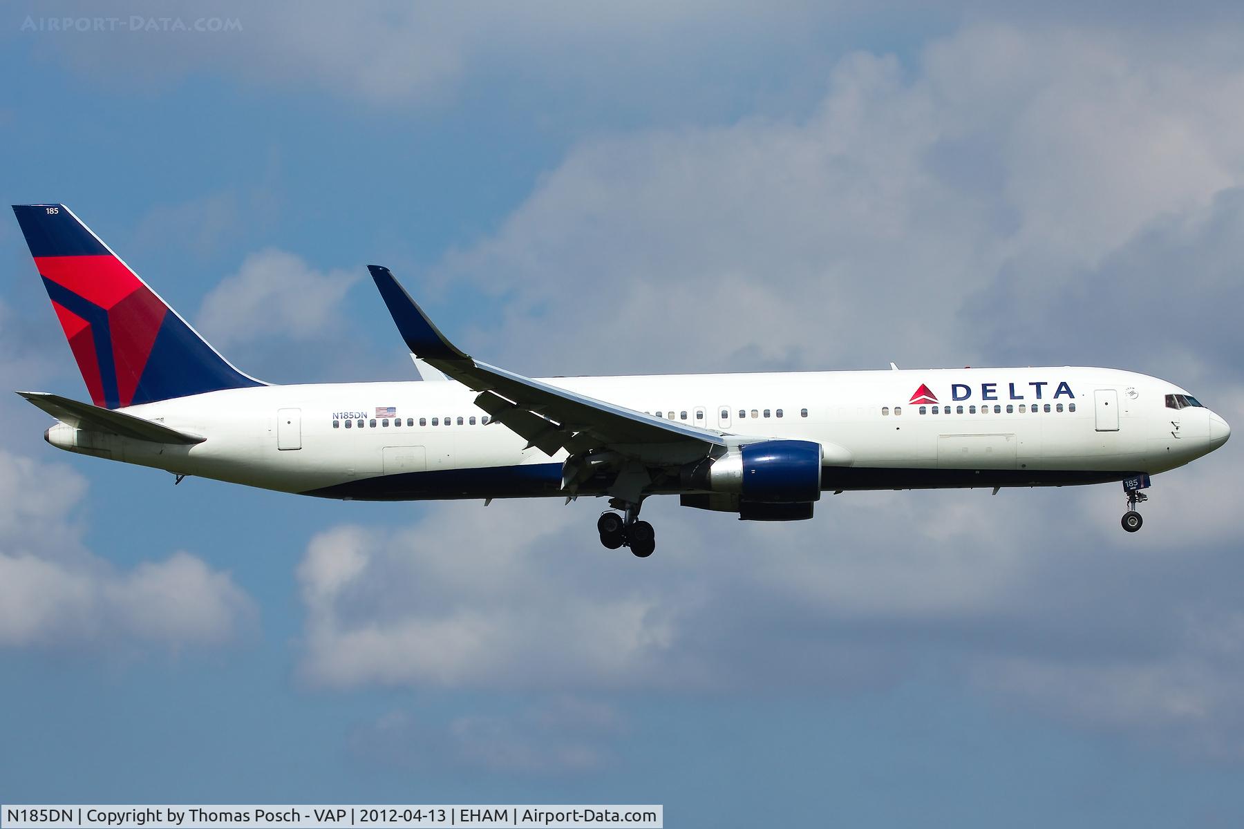 N185DN, 1995 Boeing 767-332 C/N 27961, Delta Airlines