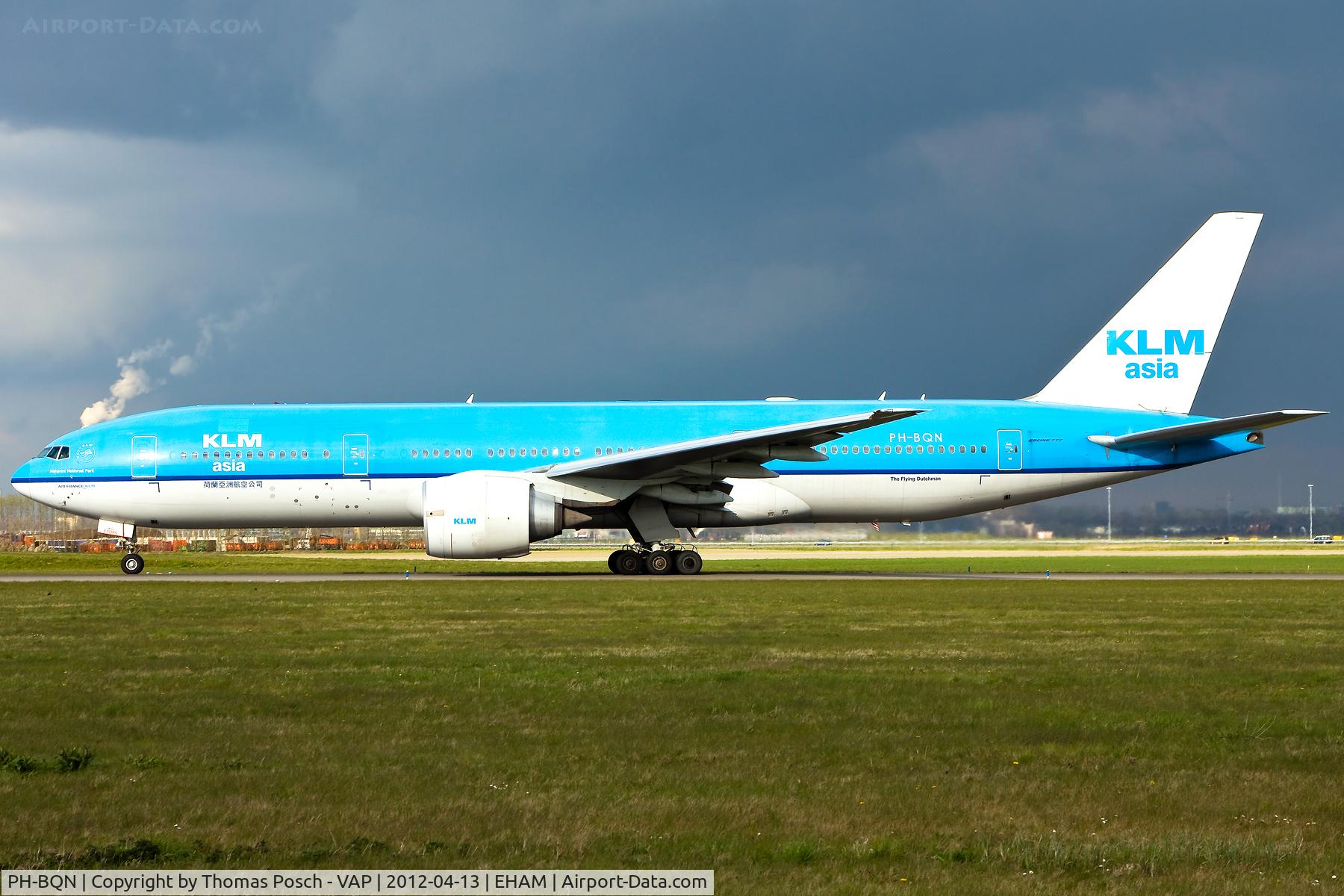PH-BQN, 2006 Boeing 777-206/ER C/N 32720, KLM - Royal Dutch Airlines