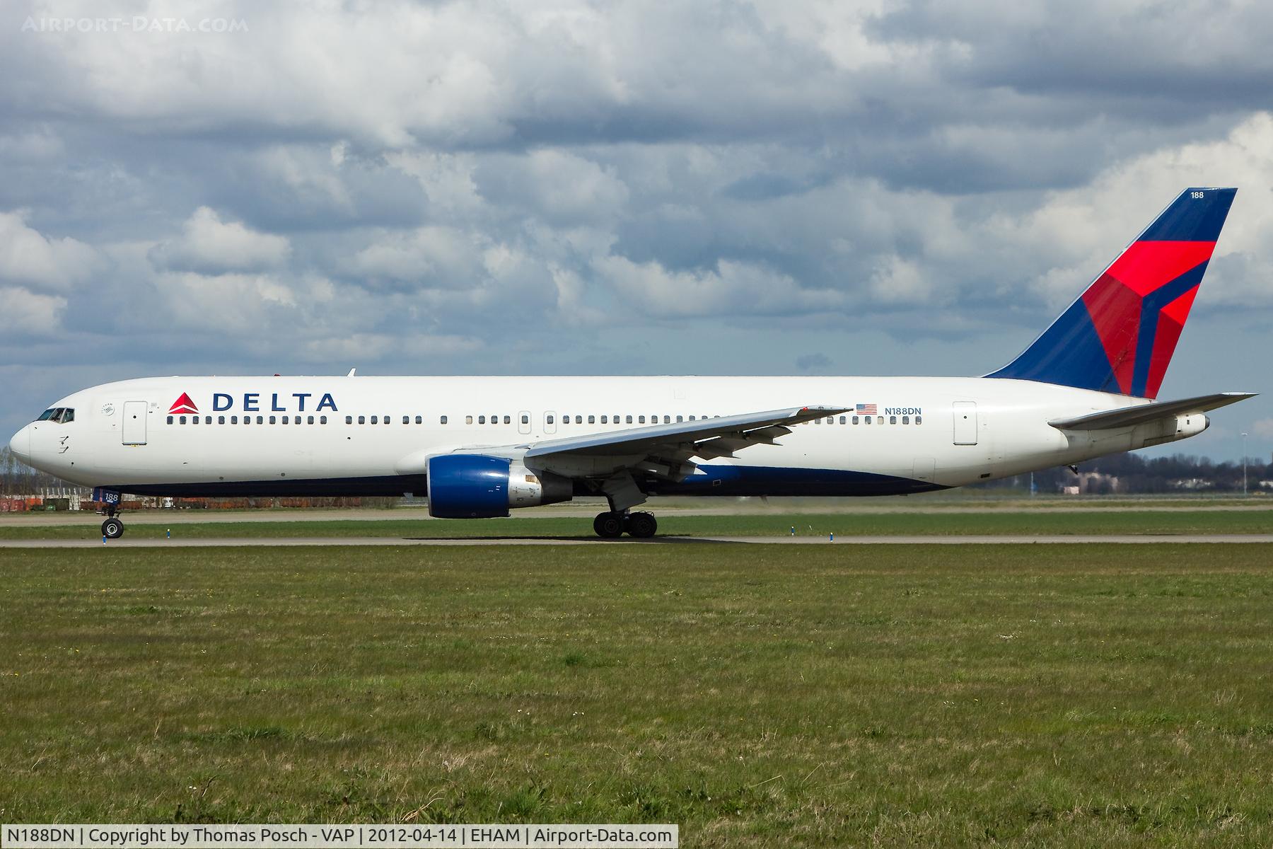 N188DN, 1996 Boeing 767-332 C/N 27583, Delta Airlines