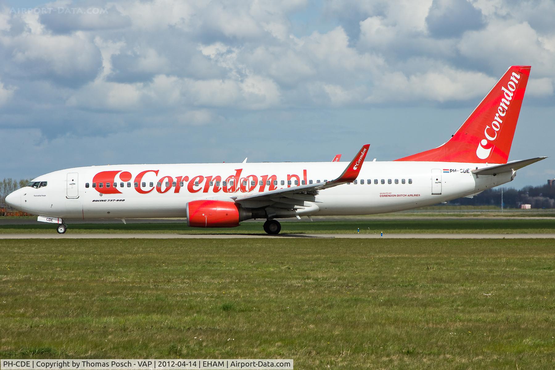 PH-CDE, 2008 Boeing 737-86Q C/N 35795, Corendon Dutch Airlines